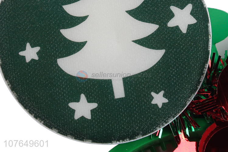 New products Christmas supplies led light plastic headband hair hoop