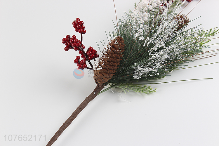 Simulation Christmas cedar long branch decoration