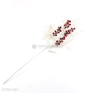 Retail Home Vase Decoration Red Fruit White Long Branch