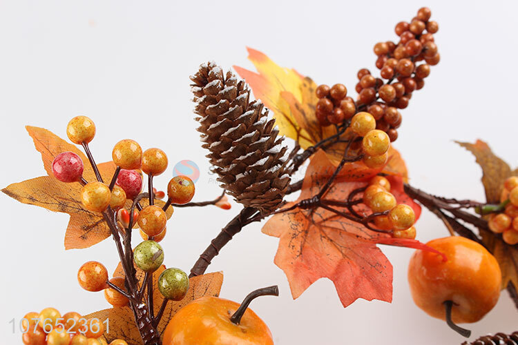 Popular home holiday decorations decorate autumn wreaths