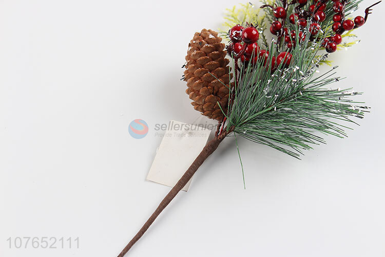 High quality pine cones decorate Christmas tree decoration sprigs