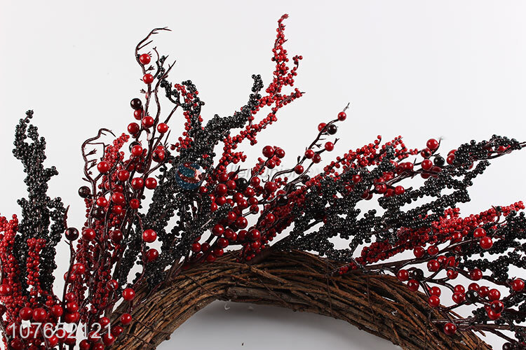 High-value retro wreath red fruit decorative wreath