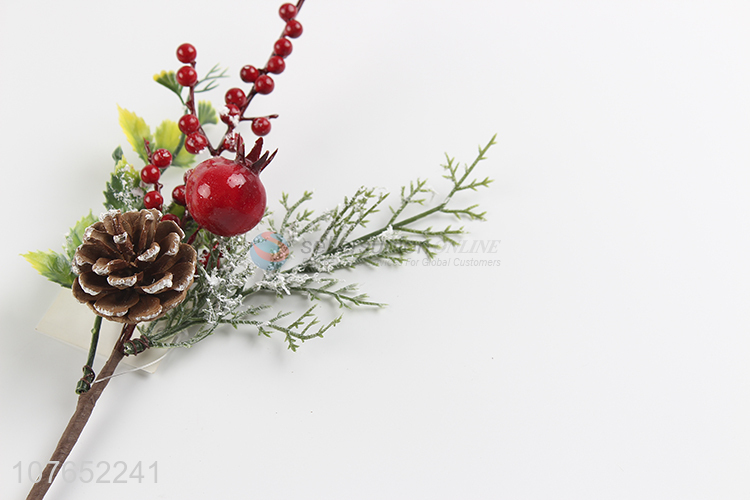 Simulation berry branches decoration Nordic pastoral style Christmas twigs