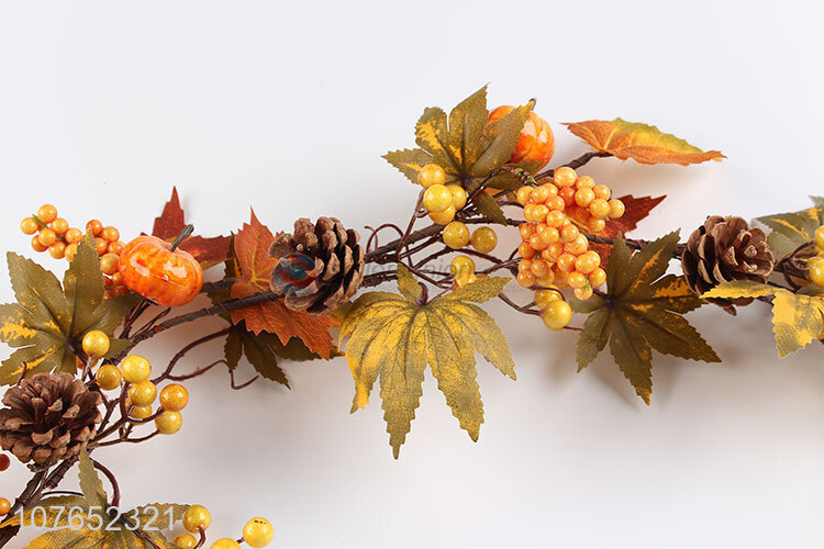 Hot sale overseas harvest festival home decoration autumn long vine