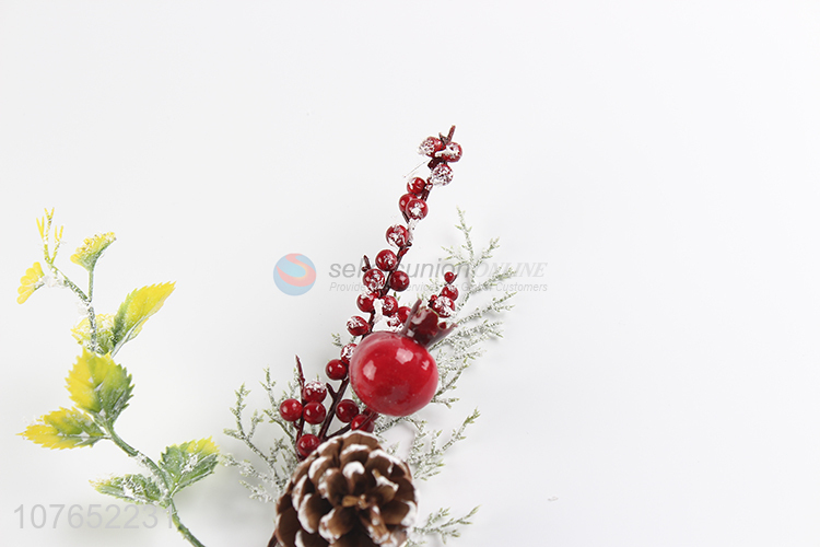 Low-priced artificial berry branch decoration Christmas twigs