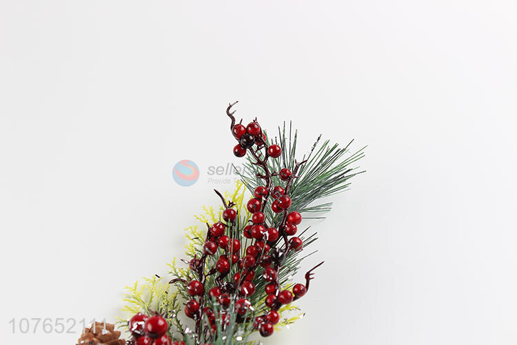 High quality pine cones decorate Christmas tree decoration sprigs