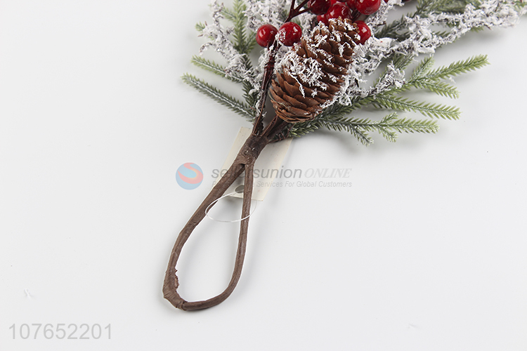 Wholesale Christmas Day Decoration Door Hanging Decoration Hanging Branch