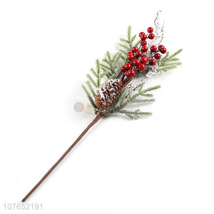 Popular holiday flower arrangement decoration Christmas long branch