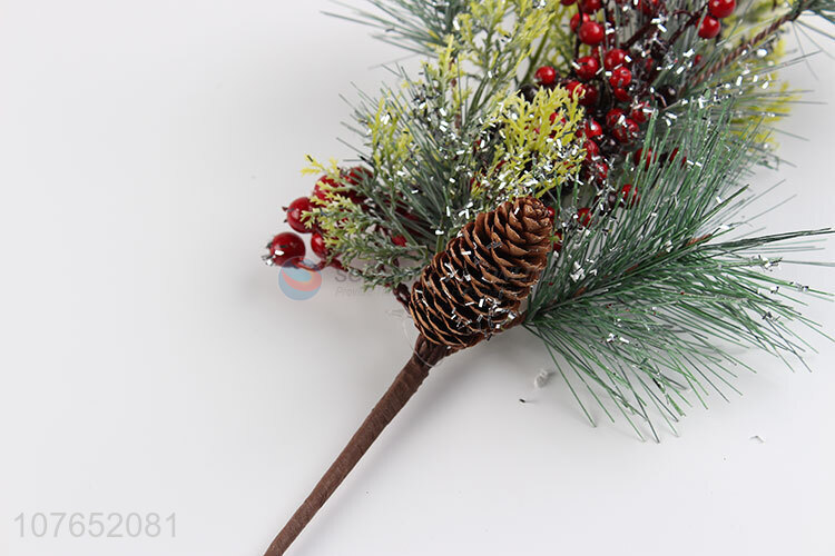 Simulation cedar branches Christmas tree decoration long branches