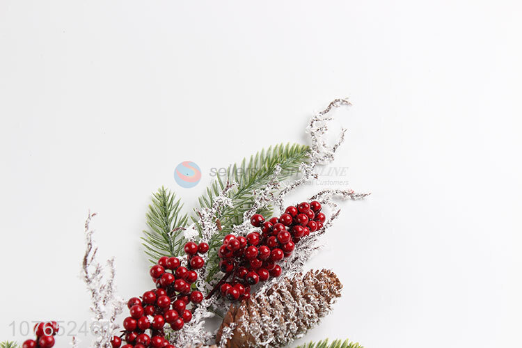 Cheap price pine cone decoration Christmas day long vine