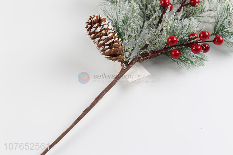 Simulation Christmas cedar long branch decoration