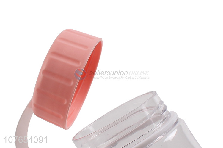 Promotional portable food grade plastic water bottle space cup