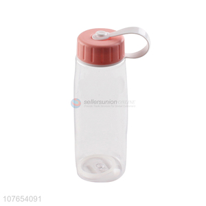 Promotional portable food grade plastic water bottle space cup