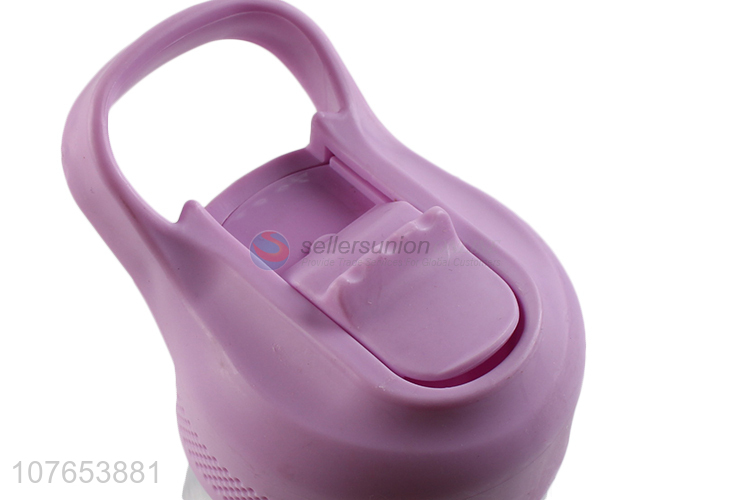 Wholesale eco-friendly space bottle fashion water bottle with straw
