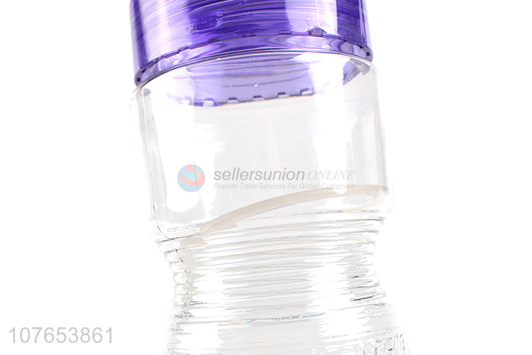 Low price portable food grade plastic water bottle