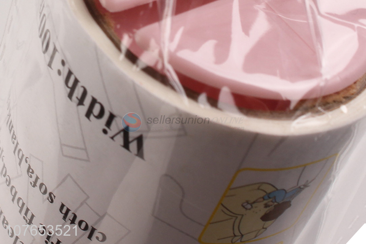 Good sale 40 sheets high viscosity sticky lint roller for hair