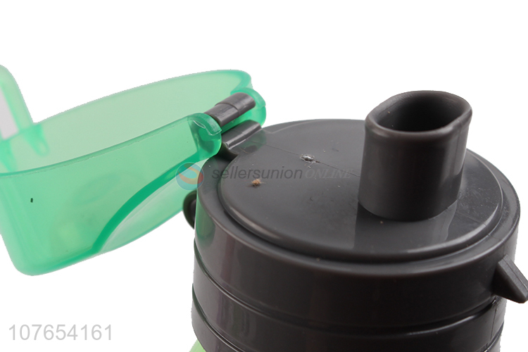 Promotional colored plastic drinking bottle leakproof water bottle
