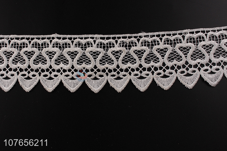 Factory made lace trim ribbon embroidery lace for clothing