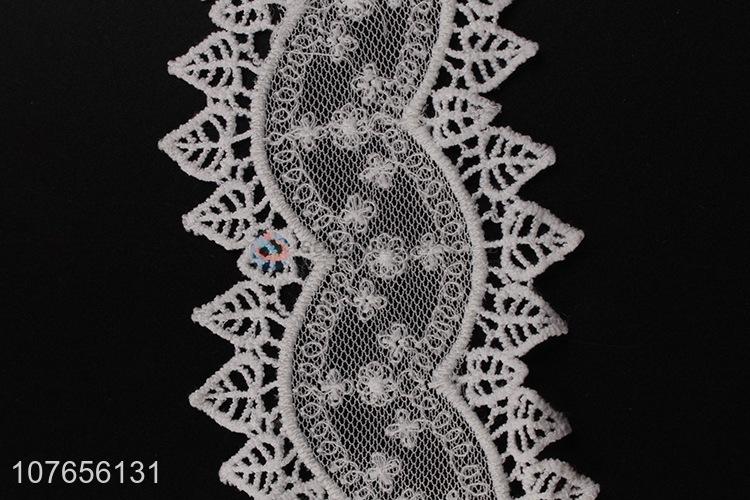 New product low price lace trim ribbon embroidery lace
