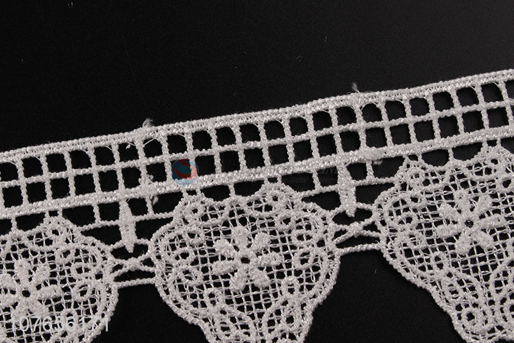 Best selling good quality  ribbon knitting lace trim lace ribbon