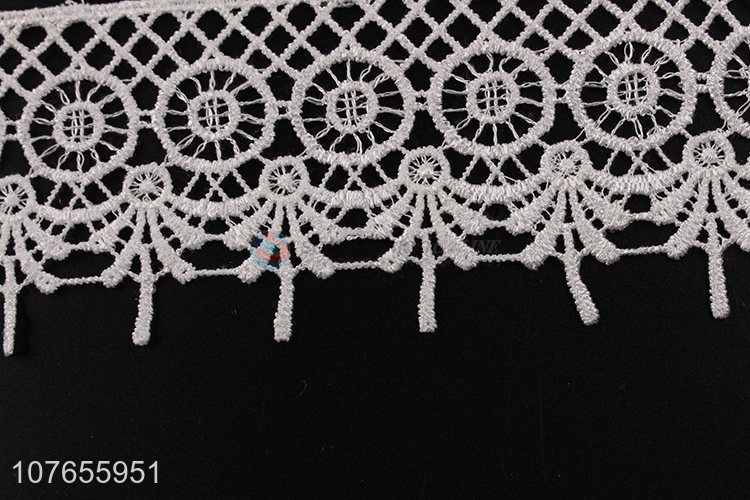 High quality polyester border ribbon and lace trim with low price 