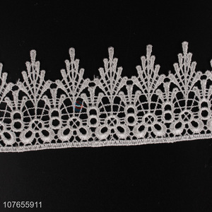 Wholesale garment accessories embroidery design lace ribbon