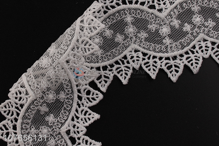 New product low price lace trim ribbon embroidery lace