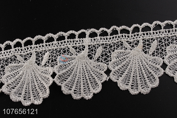 Factory made top quality lace trim ribbon embroidery lace