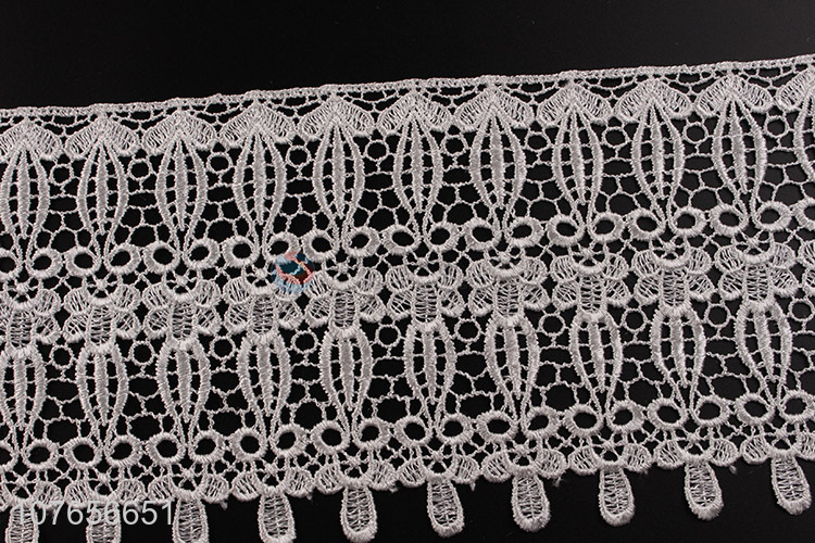 Pretty lace high quality polyester lace ribbon for garment