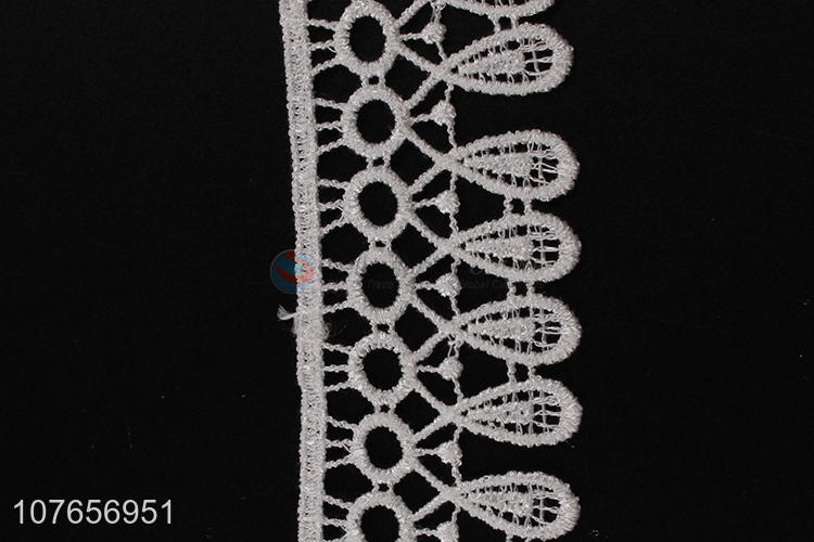 Top fashion decorative lace trim ribbon for garment accessories