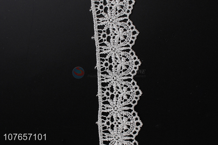 Best selling pretty floral pattern lace trim with high quality