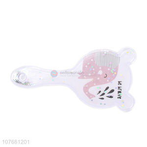 Good Sale Cartoon Pattern Hair Comb Cute Paddle Hair Brush