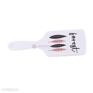 Good Quality Women Popular Plastic Massage Detangling Hair Brush Comb