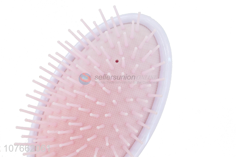 Popular Cartoon Pattern Plastic Cushion Wet And Dry Hair Brush