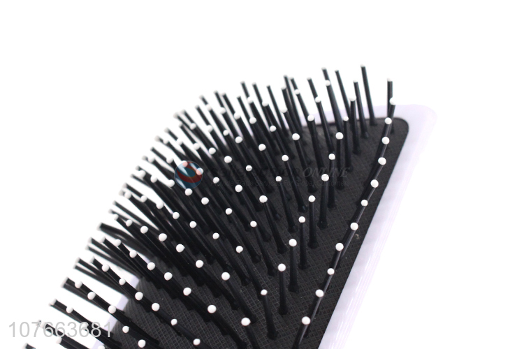 Delicate Design Fashion Massage Paddle Hair Brush Plastic Hair Comb