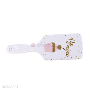 Customizable Printing Plastic Paddle Hair Brush Detangling Brush