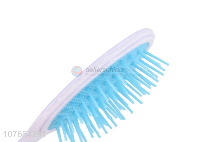 Hot Sale Massage Hair Brush Oval Paddle Hair Brush Comb With Handle