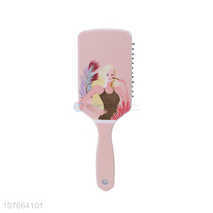 New Arrival Plastic Paddle Massage Hair Brush Detangling Brush