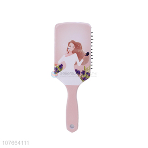 Unique Design Soft Massage Hair Brush Paddle Brush For Curly Hair