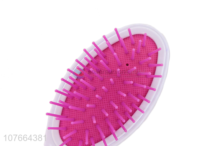 Fashion Style Plastic Paddle Massage Hair Brush Fashion Hair Comb