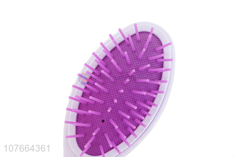 Hot Sale Plastic Massage Paddle Hair Brush Long Hair Detangling Comb