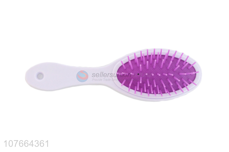 Hot Sale Plastic Massage Paddle Hair Brush Long Hair Detangling Comb