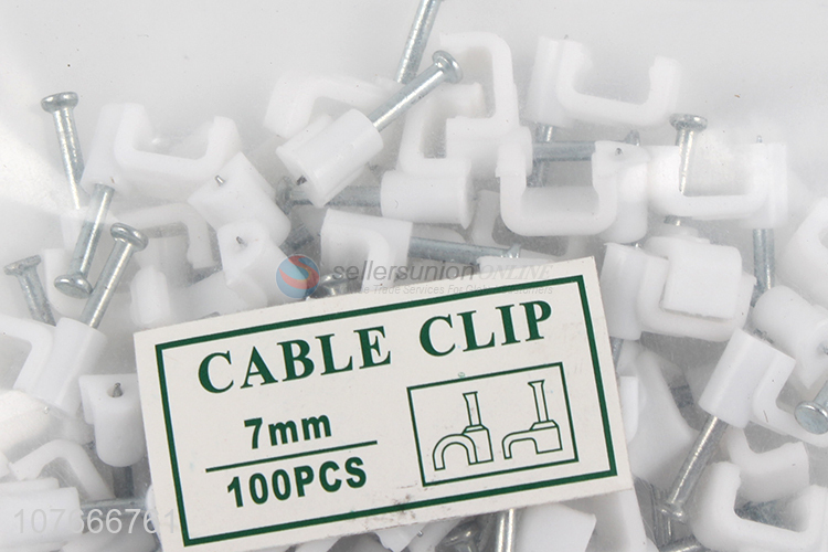 New design cheap white cable clips with high quality