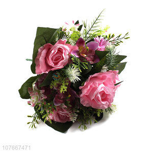 Wholesale roses home celebration bouquet 18 combination roses