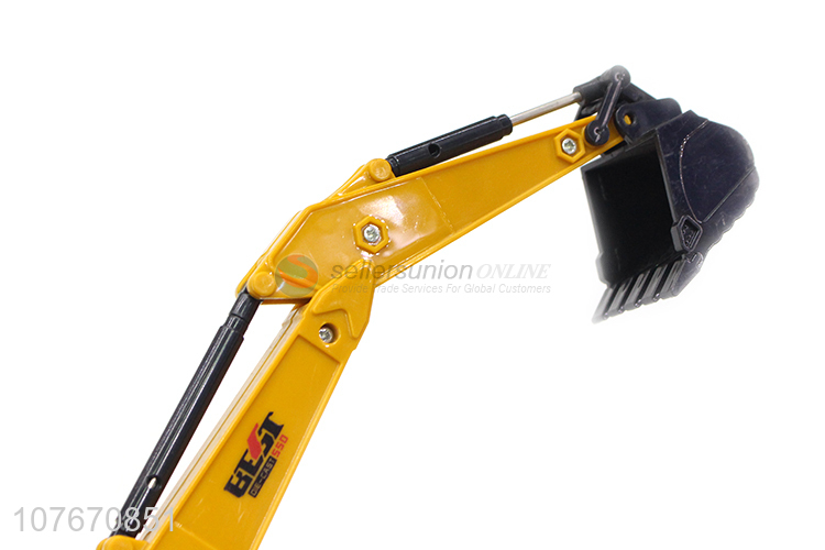 Wholesale children's plastic excavator inertial engineering vehicle excavator