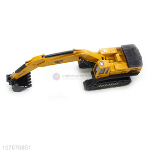Wholesale children's plastic excavator inertial engineering vehicle excavator