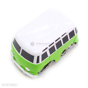 Hot selling fun mini game bus toy car educational toy