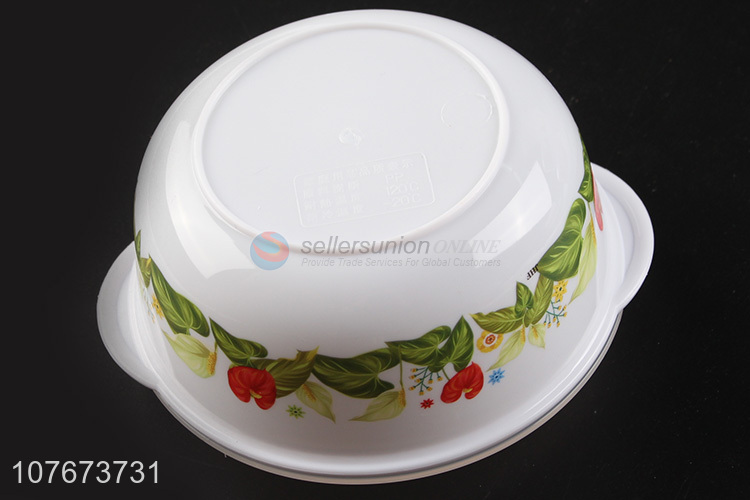 Best Price 3 Pieces Round Plastic Food Storage Container Preservation Box Set