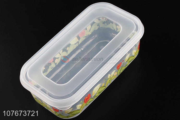 Hot Sale 5 Pieces Plastic Preservation Box Food Storage Box Set