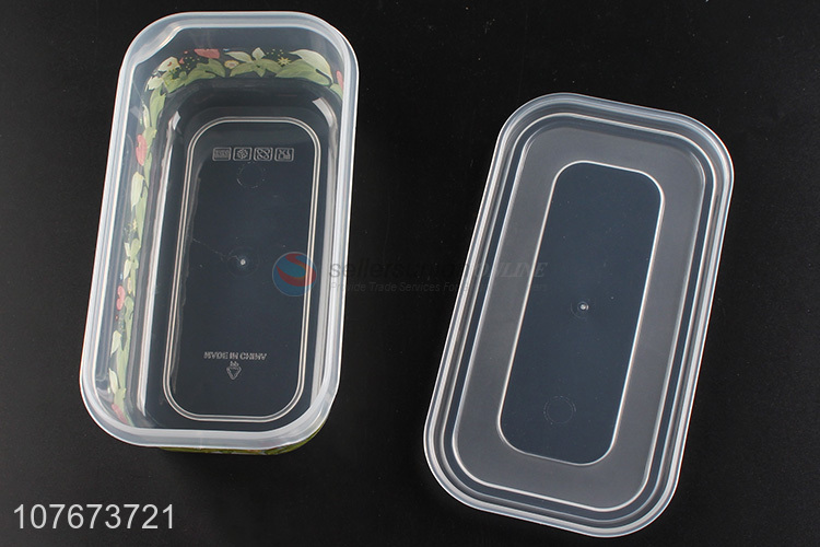Hot Sale 5 Pieces Plastic Preservation Box Food Storage Box Set